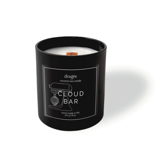 CLOUD BAR is a rice crispy square scented candle from Dragée Candle Company